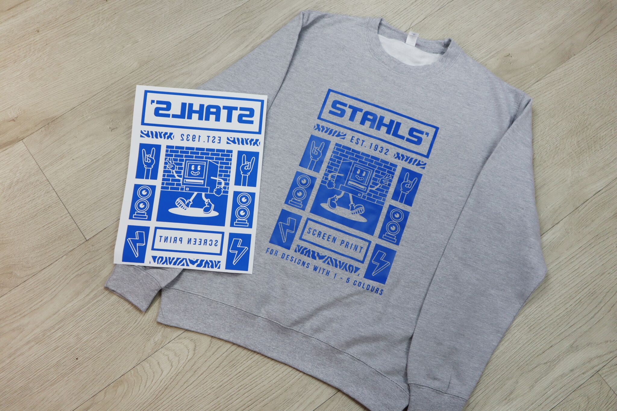 Universaltransfer Plus Pantone Farben