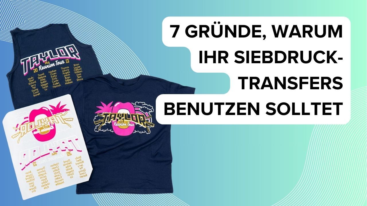 Siebdruck Transfers Blog