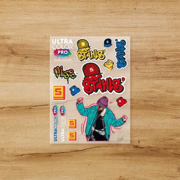 UltraColor® PRO Sublistop Transfer ca. A3 Miniaturansicht